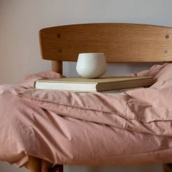 Studio Feder Organic Cotton Duvet & Pillow Cover - Dark Powder - Single Home & Baby Care