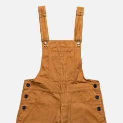 Yarmouth Oilskins Adult's Cotton Twill Dungarees - Khaki Adults