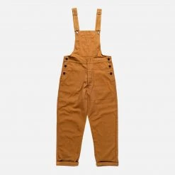 Yarmouth Oilskins Adult's Cotton Twill Dungarees - Khaki Adults