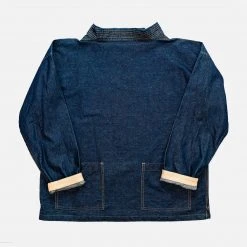Yarmouth Oilskins Adult's Cotton Twill Classic Smock - Indigo Adults