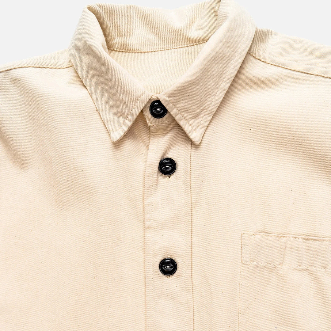 Yarmouth Oilskins Adults Adult's Cotton Twill Worker Shirt - Natural