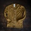 SISKIN By Engel Kids Wool Exclusive Organic Merino Wool & Silk Kids Cardigan - Deep Ochre
