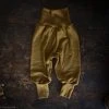 SISKIN By Engel Exclusive Organic Merino Wool & Silk Baby Pants - Deep Ochre Baby Wool