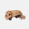 Fagus Toys Wooden Garbage Tipper Truck