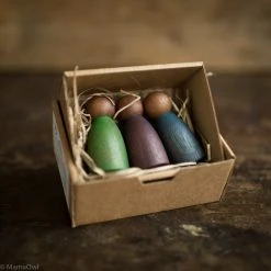 Grapat Wooden Darker Cold Nins - 3 Pieces