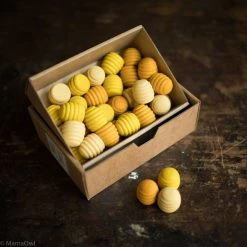 Grapat Wooden Honey Combs Mandala - 36 Pieces