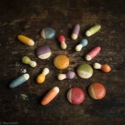 Grapat Toys Wooden Insects - 18 Pieces