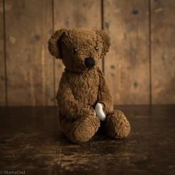 Kallisto Big Organic Cotton & Wool Bear - Chocolate Brown Baby Gifts