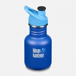 Klean Kanteen Kid Kanteen Sport Water Bottle - 355ml - Surfs Up SALE