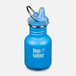 Klean Kanteen Kid Kanteen Classic Sippy Water Bottle - 355ml - Pool Party SALE