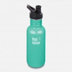 Klean Kanteen Stainless Steel Classic Water Bottle - 532ml - Sea Crest SALE