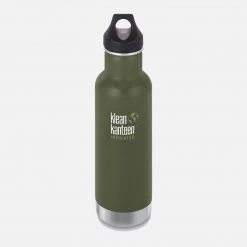 Klean Kanteen Stainless Steel Classic Insulated Water Bottle - 592ml - Forest Pine SALE