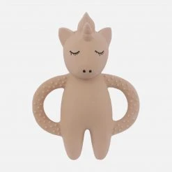 Konges Sløjd Teeth Soother Unicorn - Rose Toys