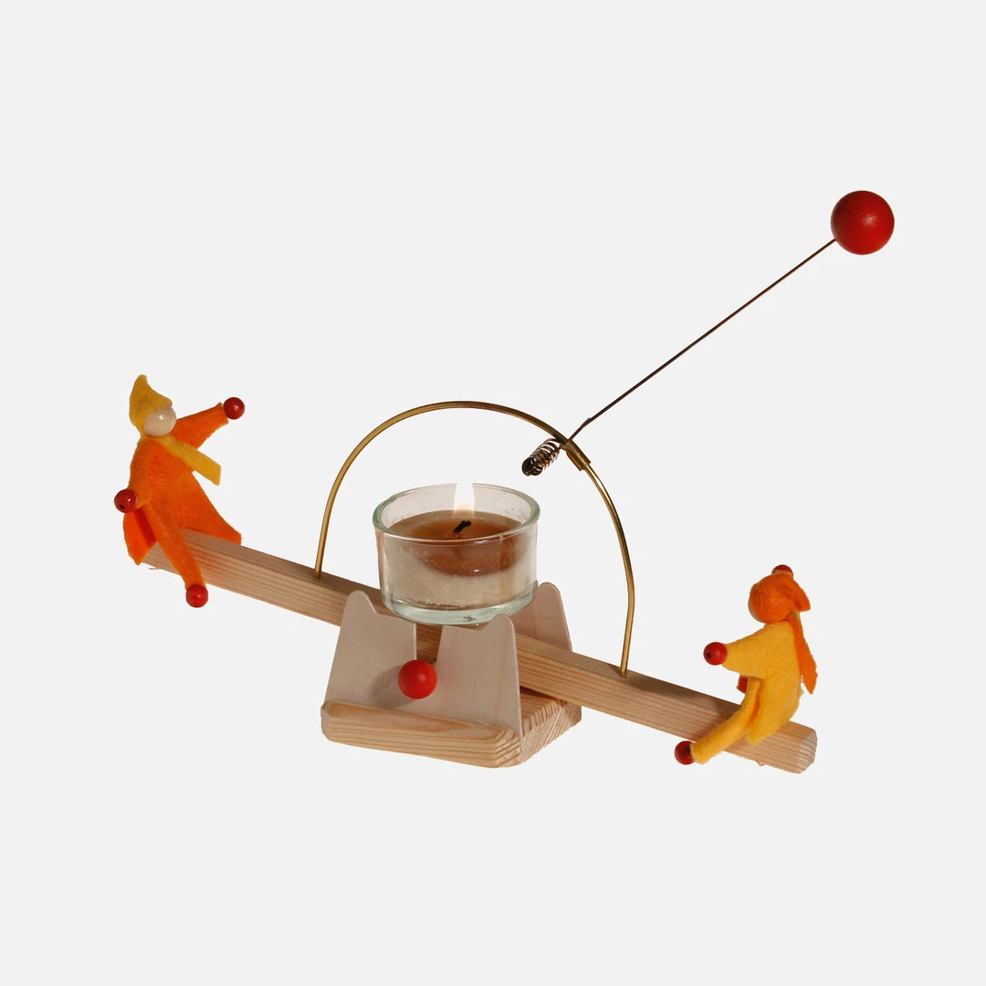 Kraul Toys Candle Seesaw With Dolls Kit