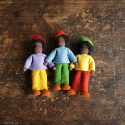 Fairies Handmade Doll's House Doll - Black Boy