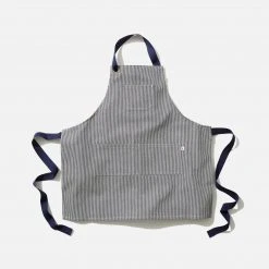 Monty & Co Toys Cotton Maker Apron - Indigo Stripe