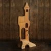 Ostheimer Handcrafted Very Large Tower W/ Bell & Stairs Toys