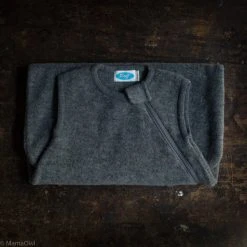 Reiff Baby Sleep & Blankets Organic Merino Wool Fleece Sleeping Bag - Slate