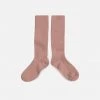 Collegien Cotton & Linen Babies & Kids Cotton Knee Socks - Rosewood