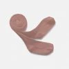 Collegien Cotton & Linen Babies & Kids Rib Tights - Rosewood