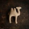 Gluckskafer Handmade Wool Felt Camel Toys