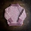 Mormor.nu Hand Knit Wool Knud Sweater - Heather Tops & Sweaters