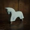 Ostheimer Handcrafted Horse For Knight - Blue Toys