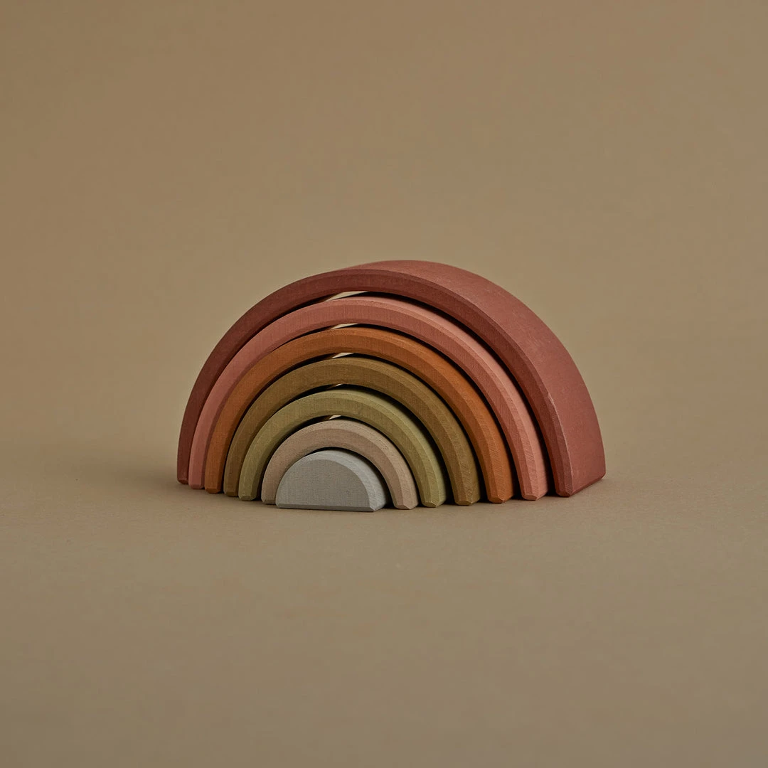 Raduga Grëz Handmade Wooden Arch Stacker - Earth