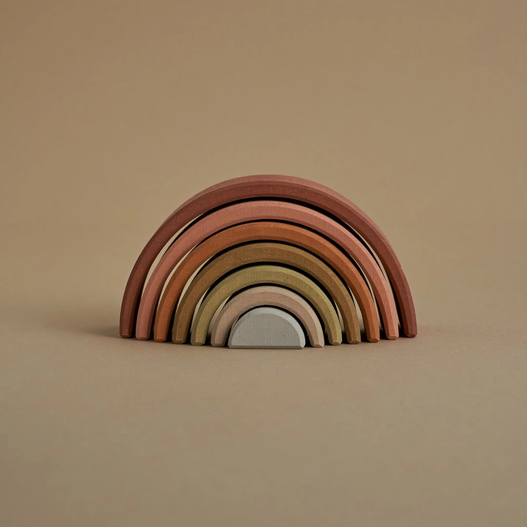 Raduga Grëz Handmade Wooden Arch Stacker - Earth