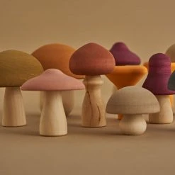 Raduga Grëz Handmade Wooden Mushrooms Toys