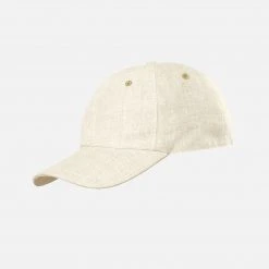 Pure Pure Adults Adult's Linen Peak Sun Cap - Natural