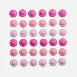 Grapat Wooden Flowers Mandala - 36 Pieces Toys