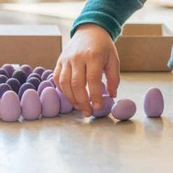 Grapat Toys Wooden Eggs Mandala - 36 Pieces