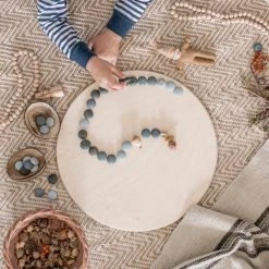 Grapat Toys Wooden Stones Mandala - 36 Pieces