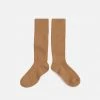 Collegien Babies & Kids Cotton Knee Socks - Caramel Cotton & Linen