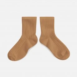 Collegien Adults Adult's Cotton Short Socks - Caramel
