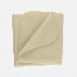 Engel Baby Sleep & Blankets 100% Organic Merino Wool Fleece Swaddle / Baby Blanket - Natural