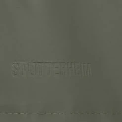 Stutterheim Mini Raincoat - Green Cotton & Linen