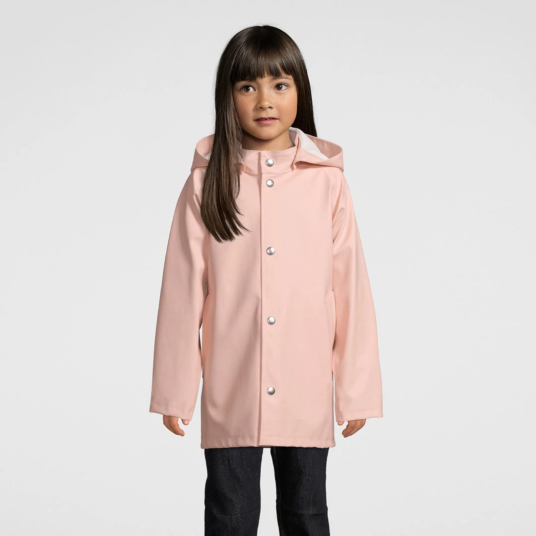 Stutterheim Cotton & Linen Mini Raincoat - Pale Pink