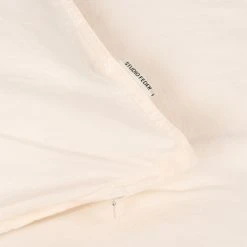 Studio Feder Organic Cotton Duvet & Pillow Cover - Powder - Junior Size Home & Baby Care