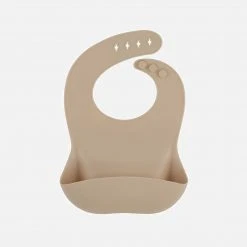Bonét Et Bonét Home & Baby Care Soft Silicone Bib - Macademia