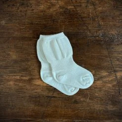 Grödo Baby Wool Organic Wool Baby Socks - Natural