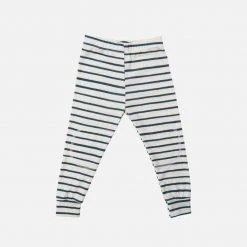 Chasing Windmills Merino Wool Long Johns Set - Baltic Stripe
