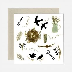 Gemma Koomen Greeting Card - Pieces Of String Books & More