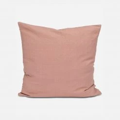 Studio Feder Cotton/Linen Cushion & Cover - Dark Powder