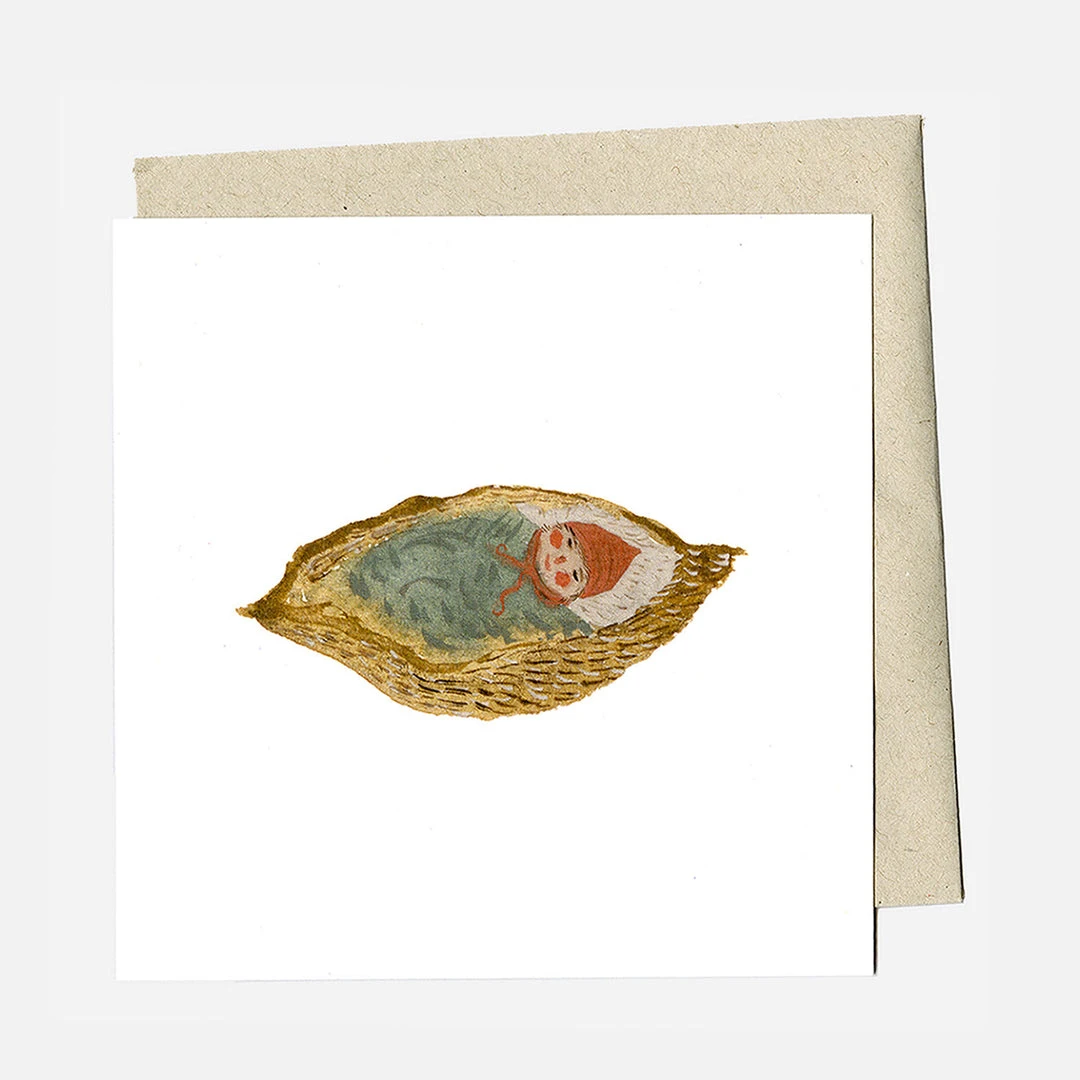 Gemma Koomen Books & More Greeting Card - Seed Pod Baby