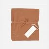 Studio Feder Organic Cotton Flat Sheet - Caramel - Single Home & Baby Care