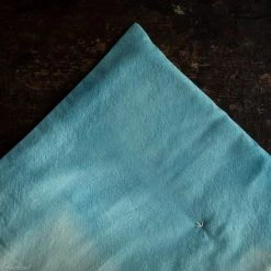 Whole Hand Dyed Wool Crepe Wawa Quilt - Rainbow Grey