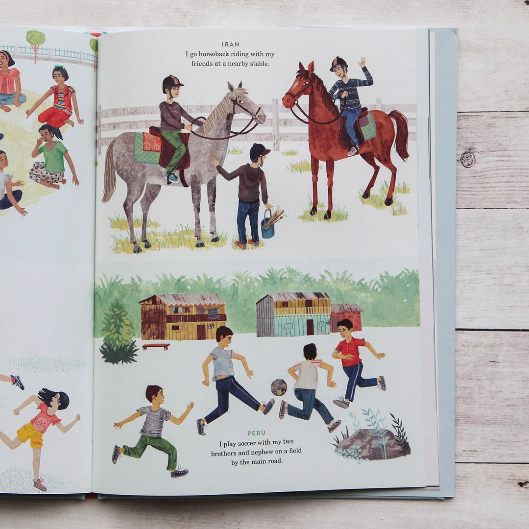 Books Books & More Matt Lamothe - This Is How We Do It: One Day In The Lives Of Seven Kids From Around The Word