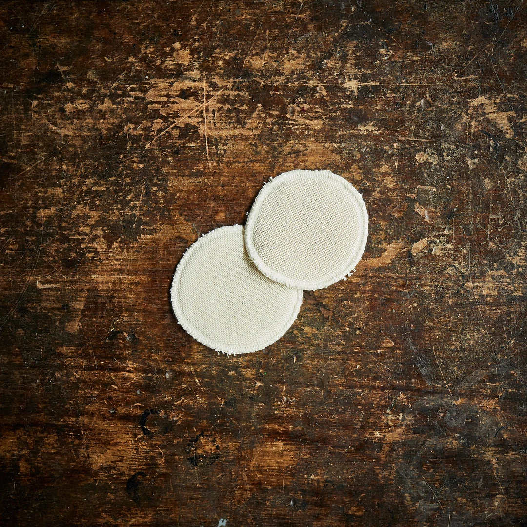 Engel Organic Merino Wool & Silk Breast Pads - Natural Adults